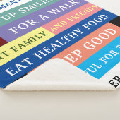 Humor Personalized Funny Retirement Rules Sherpa Deken (3/4)