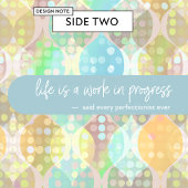 Humor Quote Abstract Blauw Sinaasappel Neutrals Mo Koffiemok