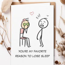 Humor Quote Stickman Gezicht Grappige Valentijnsda