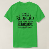 Humor Redhead T-shirt (Design voorkant)