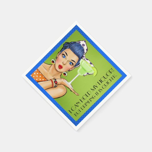 Humor Retro Liquor (Party) Cocktailservetten Servetten (Hoek)