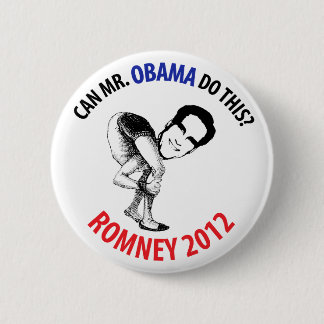 Humor Romney 2012 Ronde Button 5,7 Cm
