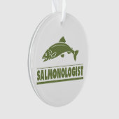 Humor Salmon Vist Ornament (voorkant)