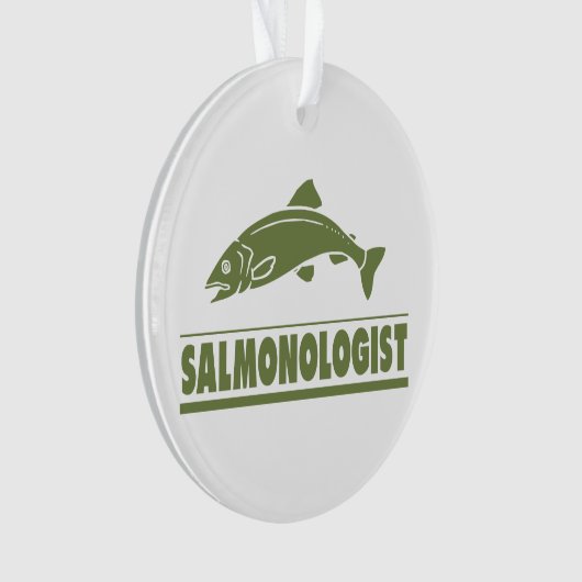 Humor Salmon Vist Ornament (voorkant)