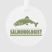 Humor Salmon Vist Ornament (voorkant)