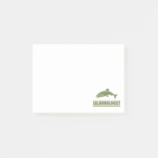 Humor Salmon Vist Post-it® Notes (Voorkant)