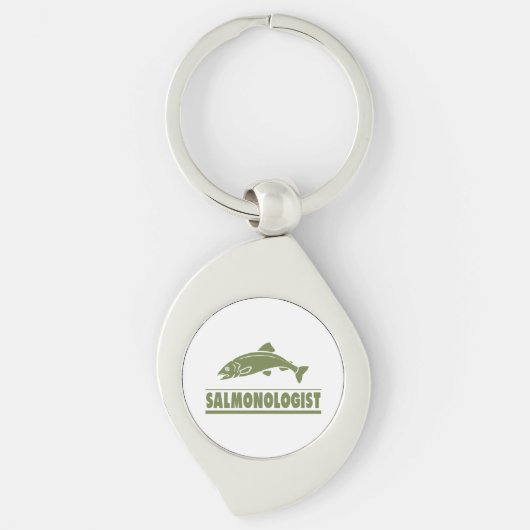 Humor Salmon Vist Sleutelhanger (Voorkant)