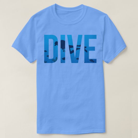 Humor Scuba Diving Funny Diver T-shirt (Design voorkant)
