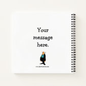 Humor Spiral Notebook voor Kantoor Notitieboek (Achterkant)