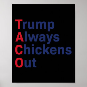 Humor Taco Trump heeft altijd een grappig verhaal Poster