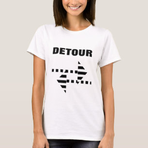 humor tekst en pijlen vet grafisch ontwerp op shir t-shirt