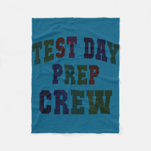 Humor test dag voorbereiding bemanning bruh wetens fleece deken