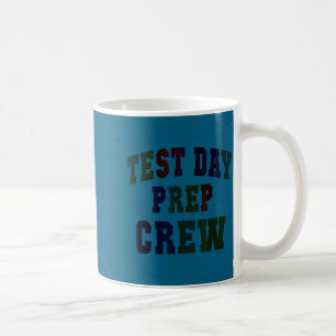 Humor test dag voorbereiding crew bruh wetenschap  koffiemok