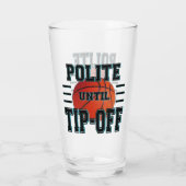 Humor tot het uiteinde van de Basketball Glas (Achterkant)