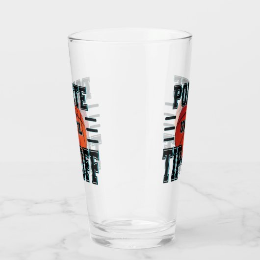 Humor tot het uiteinde van de Basketball Glas (Rechts)