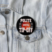 Humor tot het uiteinde van de Basketball Ronde Button 7,6 Cm (In situ)