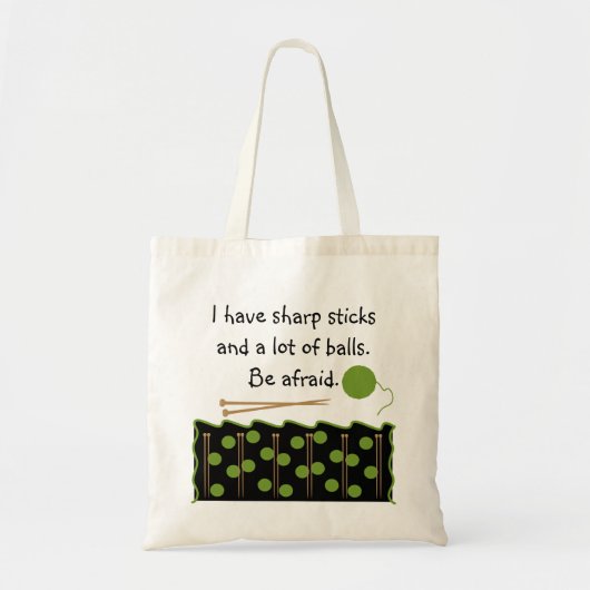 Humor Tote Bag (Voorkant)