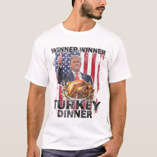 Humor Trump Vance winnaar Turkije diner dan T-shirt
