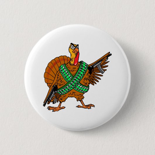 Humor Turkije Ronde Button 5,7 Cm (Voorkant)