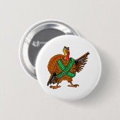 Humor Turkije Ronde Button 5,7 Cm (Voorkant /achterkant)