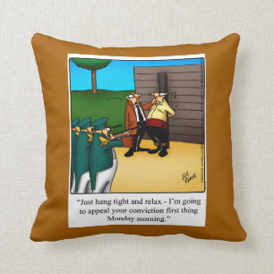 Humor van advocaat Pillow Gift Kussen