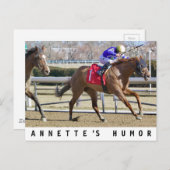 Humor van Annette - Junior Alvarado Briefkaart (Voorkant / Achterkant)