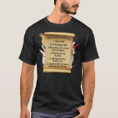 humor van bakkerij t-shirt (Voorkant)