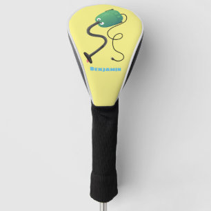 Humor van de cartoon van de stofzuiger golfheadcover