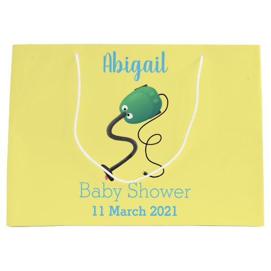 Humor van de cartoon van de stofzuiger groot cadeauzakje (Voorkant)