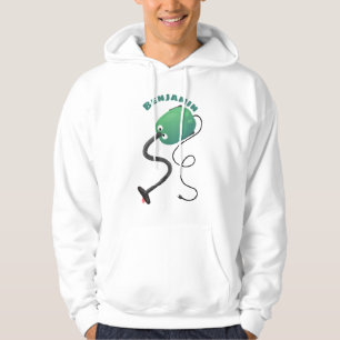 Humor van de cartoon van de stofzuiger hoodie