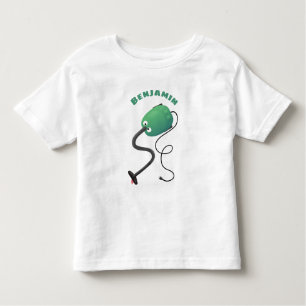 Humor van de cartoon van de stofzuiger kinder shirts