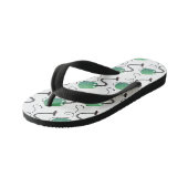 Humor van de cartoon van de stofzuiger kinder teenslippers (Schuin)