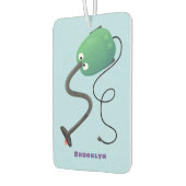 Humor van de cartoon van de stofzuiger luchtverfrisser (Links)