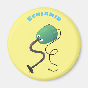 Humor van de cartoon van de stofzuiger magneet