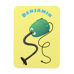 Humor van de cartoon van de stofzuiger magneet