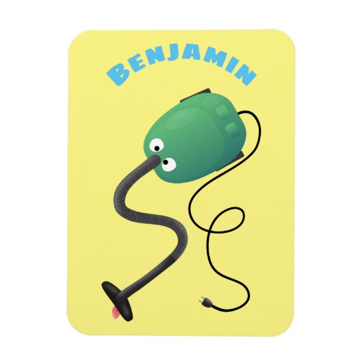 Humor van de cartoon van de stofzuiger magneet (Verticaal)