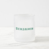 Humor van de cartoon van de stofzuiger matglas koffiemok (Center)