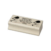Humor van de cartoon van de stofzuiger rubberstempel (Stempel)