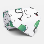 Humor van de cartoon van de stofzuiger stropdas (Opgerold)