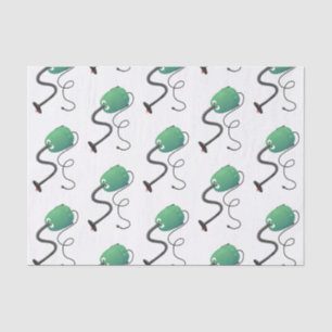 Humor van de cartoon van de stofzuiger tissuepapier