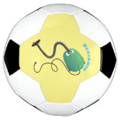 Humor van de cartoon van de stofzuiger voetbal (Gedraaid)
