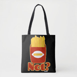 Humor van de Frieten van het gebraden gerecht de Tote Bag