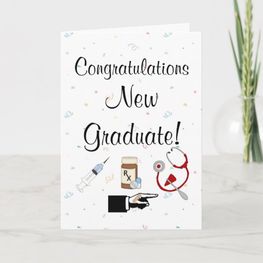 Humor van de gediplomeerd-Verpleegster van Kaart (Voorkant)