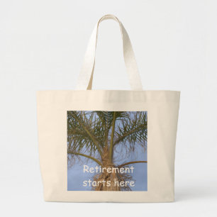 Humor van de Gezegde van de afzuigpalm Grote Tote Bag