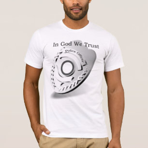 humor van de grenspolitie t-shirt