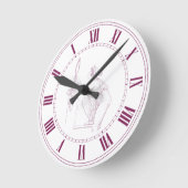 Humor van de Magic Clock maakt je jonger Ronde Klok (Hoek)