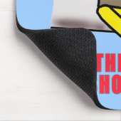 Humor van de noodkhut voor de vlucht muismat (Hoek)