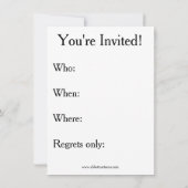 Humor van de PARTIJ Uittreding "Spectickles" Kaart (Achterkant)