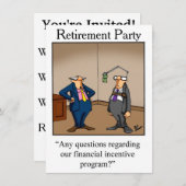 Humor van de PARTIJ Uittreding "Spectickles" Kaart (Voorkant / Achterkant)