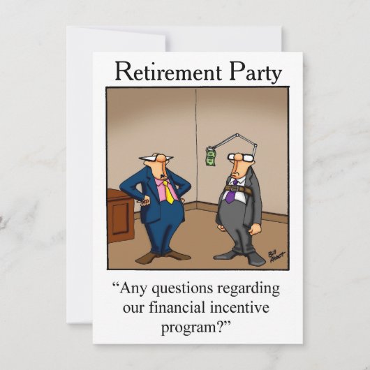 Humor van de PARTIJ Uittreding "Spectickles" Kaart (Voorkant)